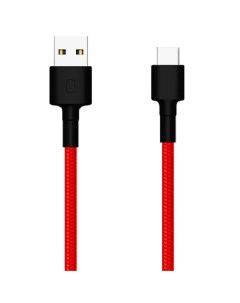 Кабель USB Type C Xiaomi Mi Braided USB Type C 1м Red Mi Braided USB Type C 1м Red