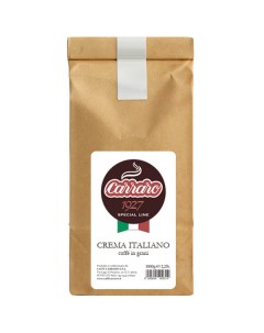 Кофе в зернах Carraro Crema Italiano 1 кг Crema Italiano 1 кг