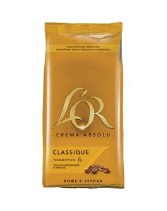 Кофе в зернах L Or Crema Absolu Classique 1000г Crema Absolu Classique 1000г L'or