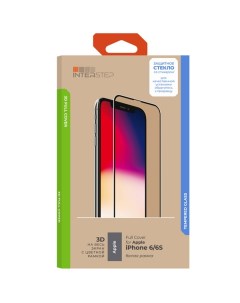 Защитное стекло InterStep 3D Full Cover iPhone 6 6s Бел рамк 3D Full Cover iPhone 6 6s Бел рамк Interstep