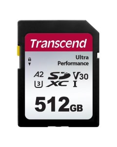 Карта памяти SDXC Transcend 512GB TS512GSDC340S 512GB TS512GSDC340S