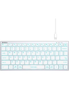 Клавиатура проводная A4Tech FX61 WHITE FX61 WHITE A4tech