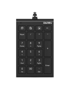 Клавиатура проводная Dareu LK22 Black LK22 Black