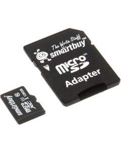 Карта памяти MicroSD Smartbuy 128GB Class 10 UHS 1 SD адапт SB128GBSDCL10 01 128GB Class 10 UHS 1 SD