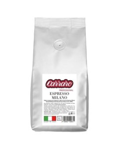 Кофе в зернах Carraro Espresso Milano 1 кг Espresso Milano 1 кг