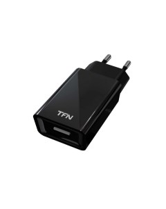 Сетевое зарядное устройство TFN USB 1A Black TFN WC1U1ABK USB 1A Black TFN WC1U1ABK Tfn