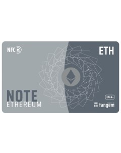 Криптовалютный кошелек Tangem Note Ethereum Note Ethereum