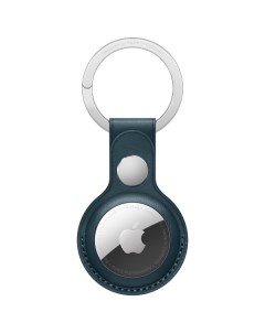 Кожаный брелок Apple для AirTag Leather Key Ring Baltic Blue MHJ23ZM A для AirTag Leather Key Ring B