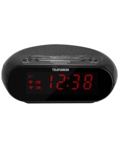 Радио часы Telefunken TF 1706 Black Red TF 1706 Black Red