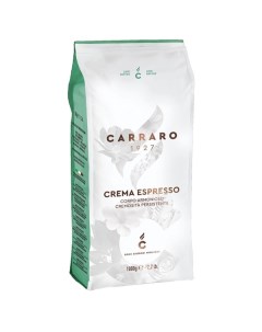 Кофе в зернах Caffe Carraro Crema Espresso 1000 г Crema Espresso 1000 г Caffe carraro