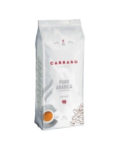 Кофе в зернах Caffe Carraro 100 Arabica 500 г 100 Arabica 500 г Caffe carraro