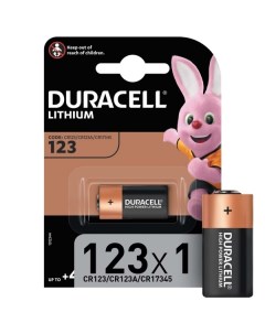 Батарея Duracell 123 1шт 123 1шт