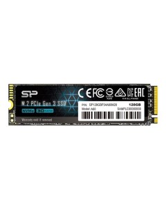 Внутренний SSD накопитель Silicon Power 128GB P34A60 SP128GBP34A60M28 128GB P34A60 SP128GBP34A60M28 Silicon power