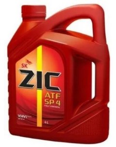 Cинтетическое трансмиссионное масло ATF SP 4 4 л Zic