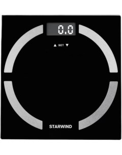 Весы напольные SSP6051 чёрный Starwind