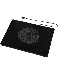 Подставка для ноутбука 53067 охлаждающая черный Hama