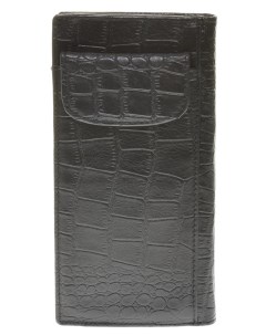 Портмоне мужское цвет черный Dc leather