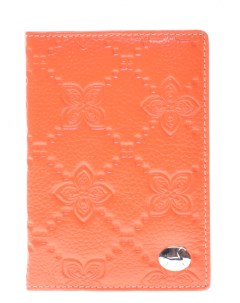Обложка для паспорта цвет оранжевый Sergio valentini