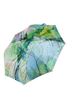 Зонт женский цвет зеленый Fabretti