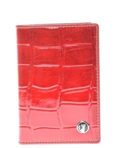 Обложка для паспорта цвет красный Sergio valentini