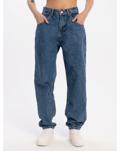 Повседневные джинсы багги с высокой талией Твое