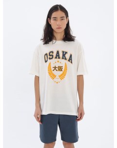 Хлопковая пижама с надписью Osaka Твое