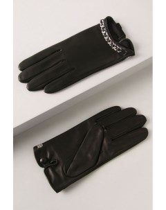 Кожаные перчатки с шелковой подкладкой Roeckl