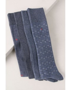 Подарочный набор из 4 пар классических носков Tommy hilfiger