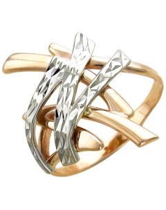 Кольцо из комбинированного золота Эстет