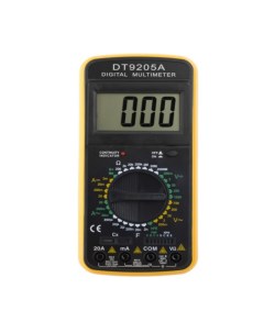 Мультиметр DT 9205A сопротивление до 200 мОм измеряемое напряжение до 750в Ресанта