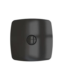 Вентилятор вытяжной осевой накладной 125мм rio 5c obsidian черный с обр клапаном Diciti