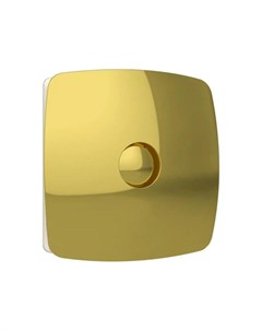 Вентилятор вытяжной осевой накладной 100мм rio 4c gold золотой с обр клап Diciti