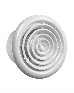 Вентилятор вытяжной осевой накладной 125мм rf 5c белый с обр клапаном Auramax