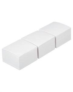 Блок кубик запасной 9х9х5 белый блок 3штуки спайка Attache