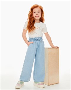 Джинсы Easy Fit со шнурком для девочки Gloria jeans
