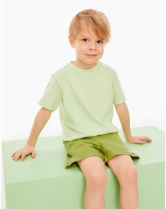 Зелёные футболки Standard для мальчика 2 шт Gloria jeans