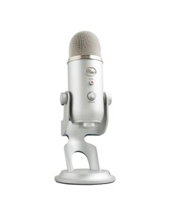 Игровой микрофон для компьютера Blue Yeti Silver 988 000238 Yeti Silver 988 000238