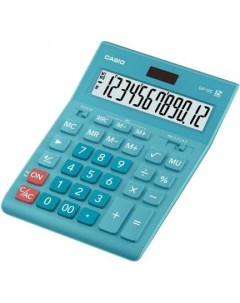 Калькулятор настольный GR 12С LB 12 разрядный голубой 250441 Casio