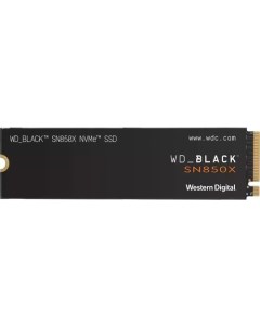 SSD накопитель Black SN850X S100T2X0E 1ТБ M 2 2280 PCIe 4 0 x4 NVMe M 2 Wd