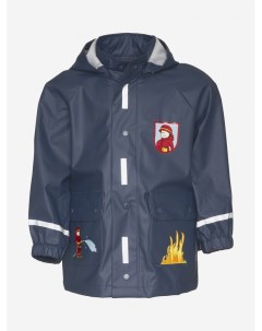 Непромокаемая куртка без подклада Пожарный для мальчика Синий Playshoes