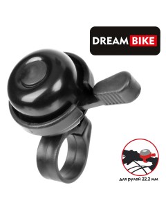 Звонок велосипедный механический цвет чёрный Dream bike