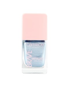 Лак для ногтей BRAVE METALLICS NAIL POLISH тон 03 голубой 10 5 мл Catrice