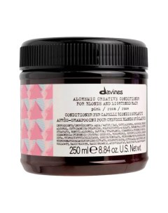 Кондиционер Алхимик для для осветленных и натуральных светлых волос Розовый Alchemic creative condit Davines (италия)