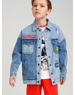 Куртка текстильная джинсовая для мальчиков Playtoday tween