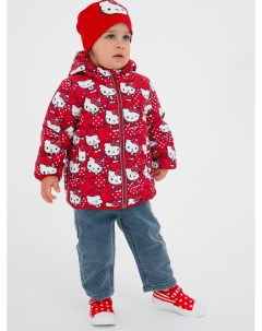 Куртка детская текстильная с полиуретановым покрытием для девочек Playtoday baby