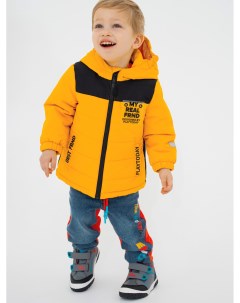 Куртка детская текстильная с полиуретановым покрытием для мальчиков Playtoday baby