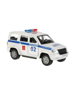 Машина металлическая УАЗ Patriot Полиция 12 см Технопарк