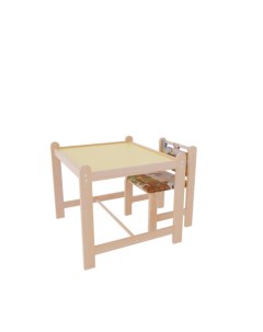 Детский стол и стул Каспер от 1 до 6 лет Woodlines