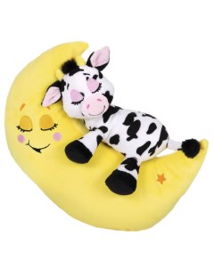 Мягкая игрушка для сна Зверюшки баюшки Корова Лунатики