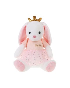 Мягкая игрушка Зайка Принцесса 45 см 681900 Fluffy family